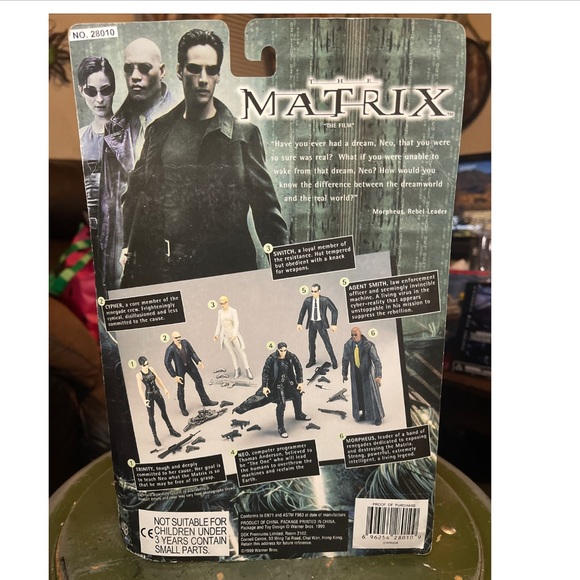 1999 The Matrix Movie 🎥 CYPHER Action Figure 🎥 N2Toys The Matrix The Film RARE - Picture 3 of 10